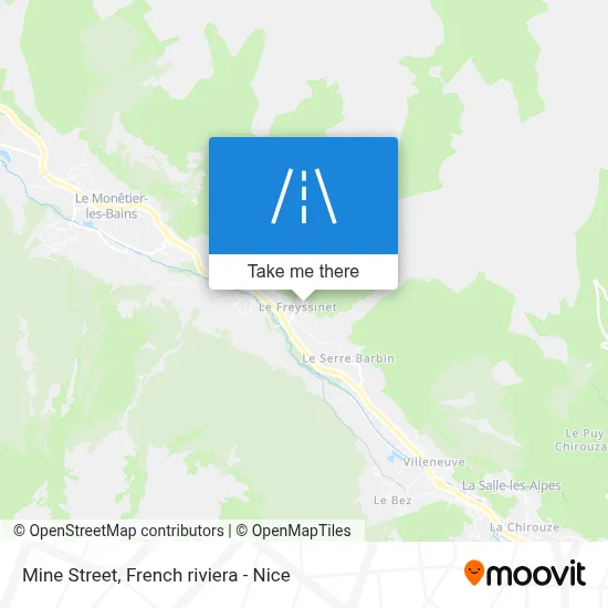 Rue De La Mine map