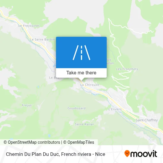 Chemin Du Plan Du Duc map