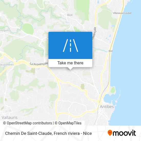 Chemin De Saint-Claude map