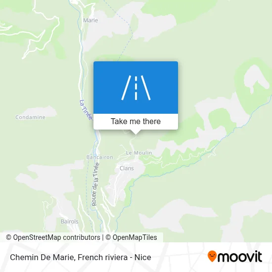 Chemin De Marie map