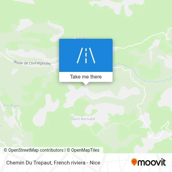 Chemin Du Trepaut map