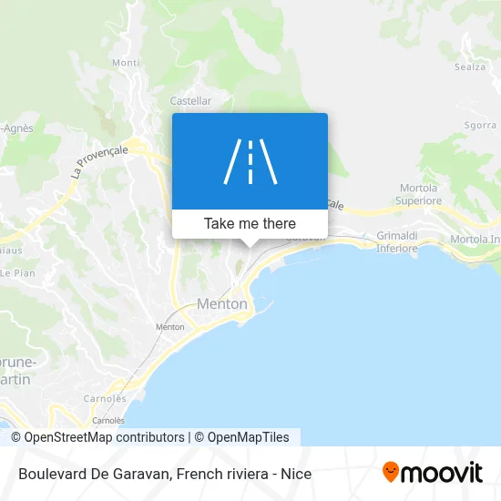 Boulevard De Garavan map