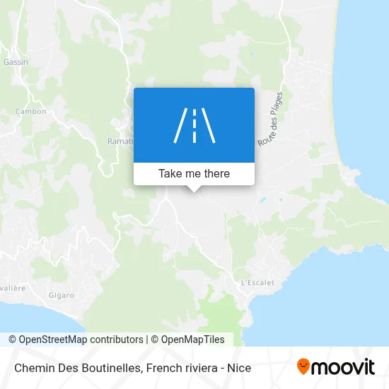Chemin Des Boutinelles map