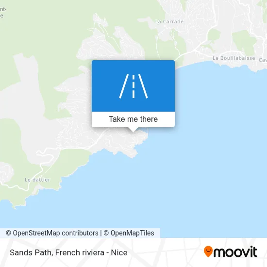 Chemin Des Sables map