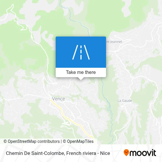Chemin De Saint-Colombe map