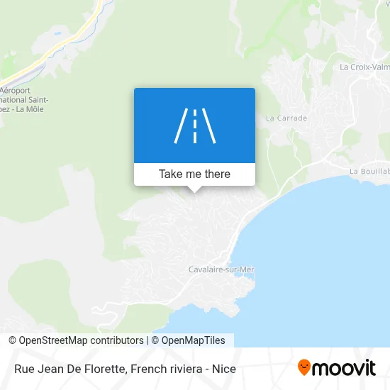 Rue Jean De Florette map