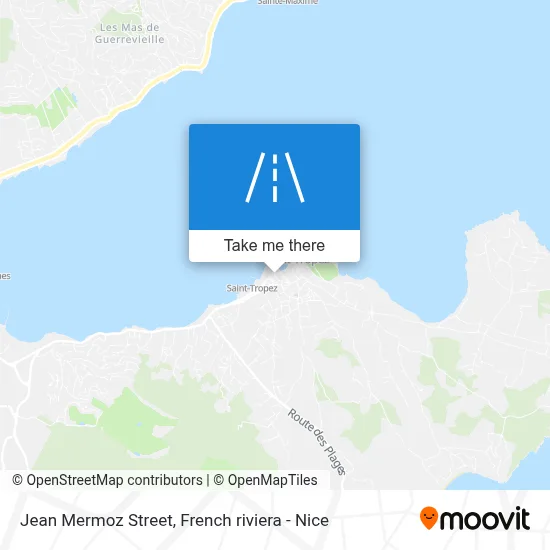Mapa Rue Jean Mermoz