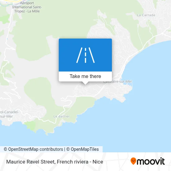 Mapa Rue Maurice Ravel