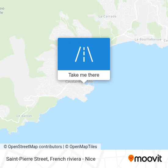 Mapa Rue Saint-Pierre