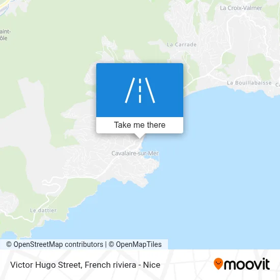 Mapa Rue Victor Hugo