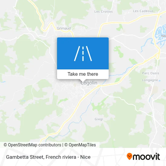 Rue Gambetta map