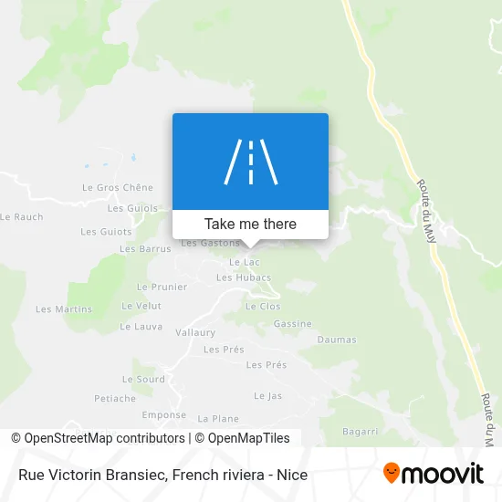 Rue Victorin Bransiec map