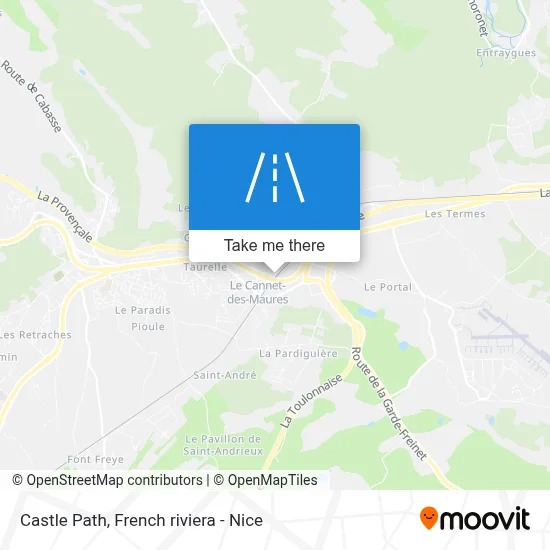 Chemin Du Château map