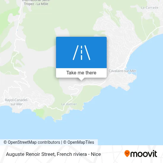 Rue Auguste Renoir map