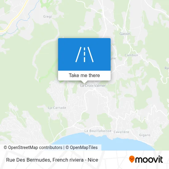Rue Des Bermudes map