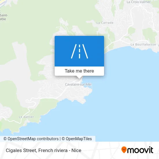 Rue Des Cigales map
