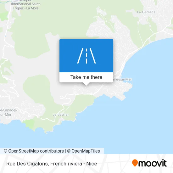 Rue Des Cigalons map