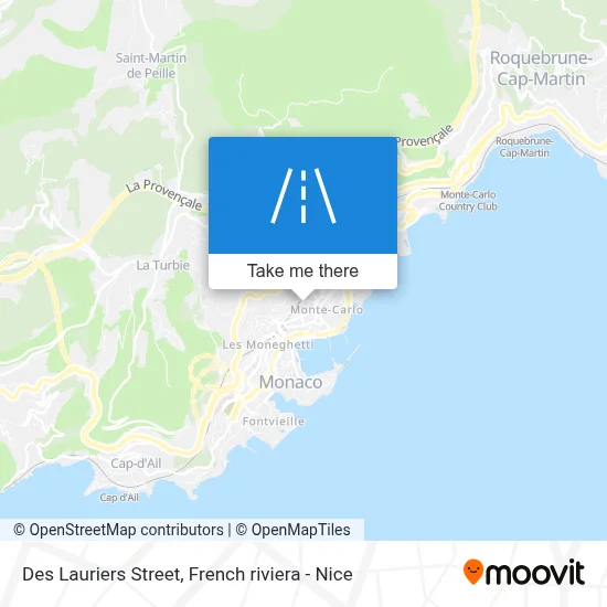 Rue Des Lauriers map