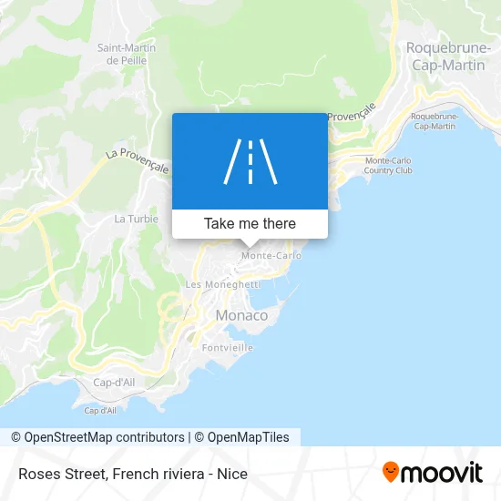 Rue Des Roses map