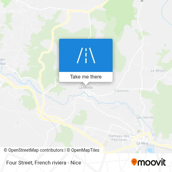 Rue Du Four map