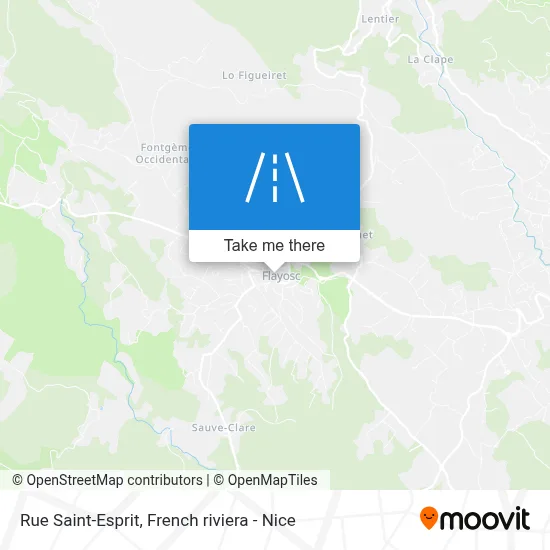 Rue Saint-Esprit map