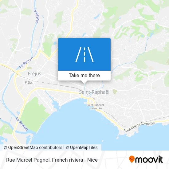 Mapa Rue Marcel Pagnol