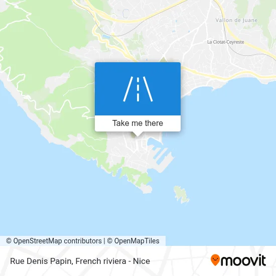 Rue Denis Papin map