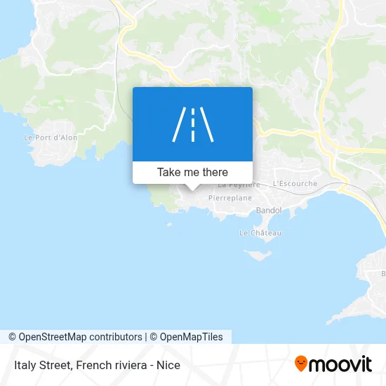 Rue D'Italie map