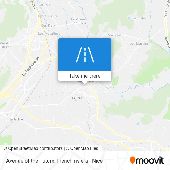 Rue De L'Avenir map