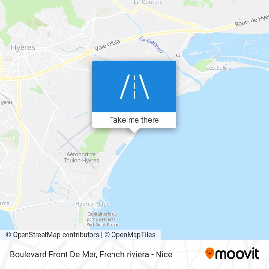 Boulevard Front De Mer map
