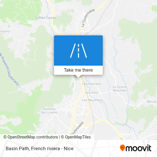 Chemin Du Bassin map