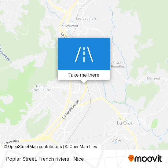 Rue Des Peupliers map