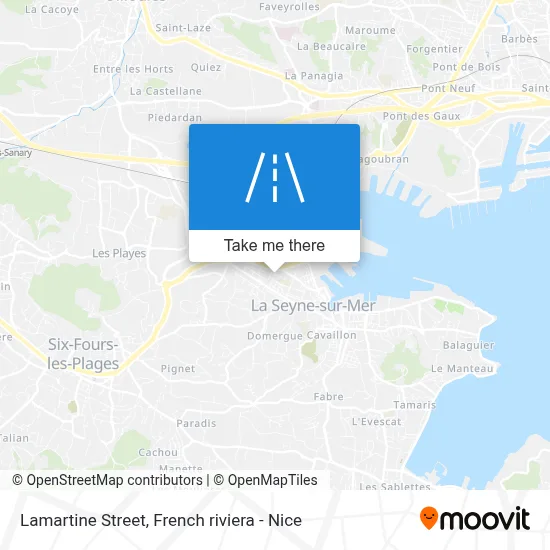 Rue Lamartine map