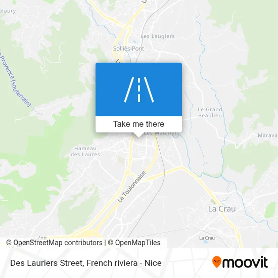 Rue Des Lauriers map