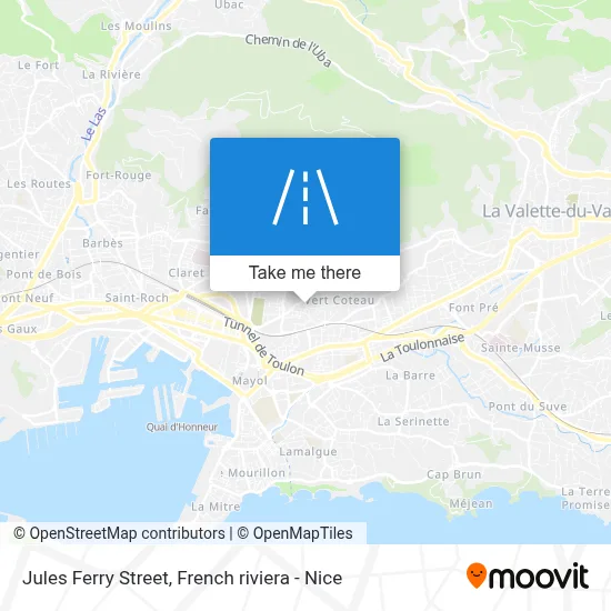Rue Jules Ferry map