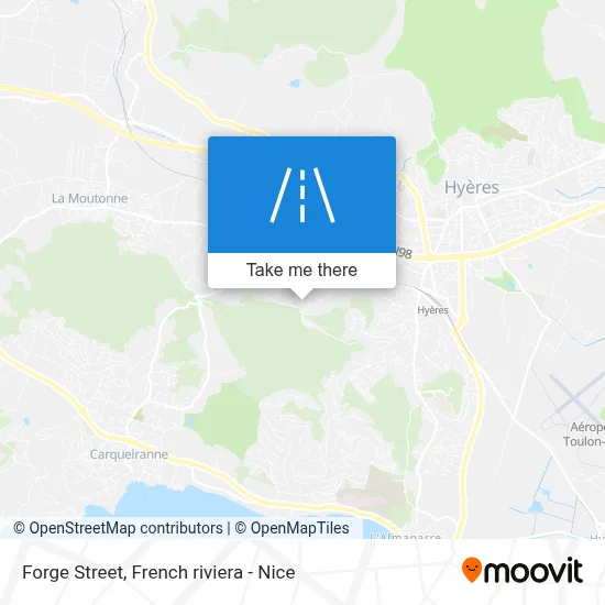 Mapa Rue De La Forge
