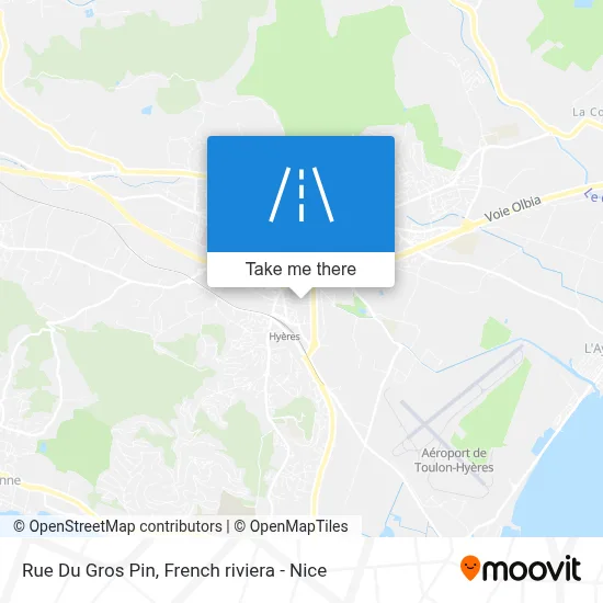 Rue Du Gros Pin map