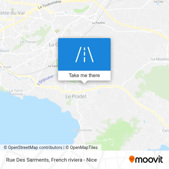Rue Des Sarments map