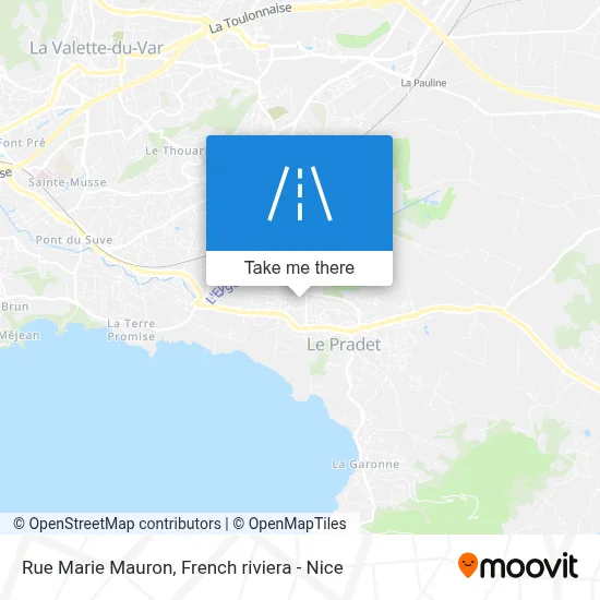 Rue Marie Mauron map