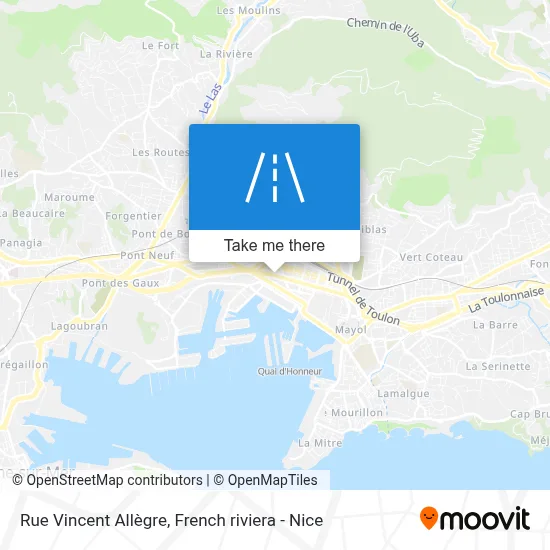 Rue Vincent Allègre map