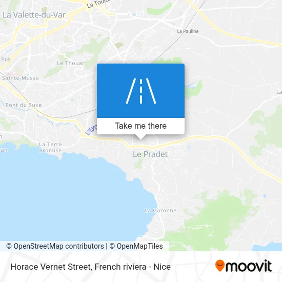 Rue Horace Vernet map