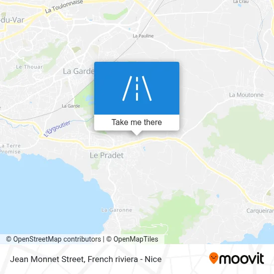 Rue Jean Monnet map