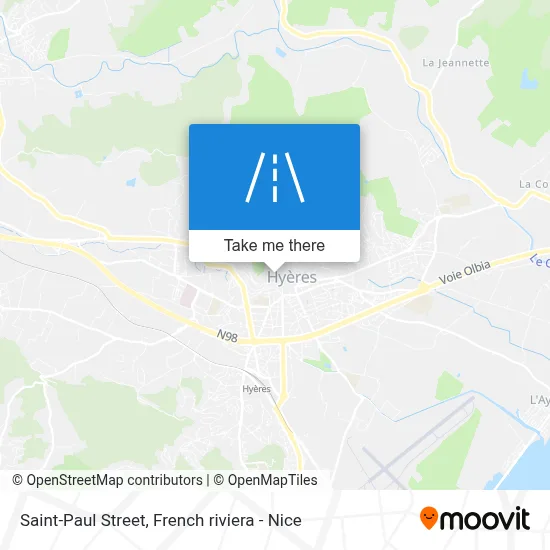 Rue Saint-Paul map