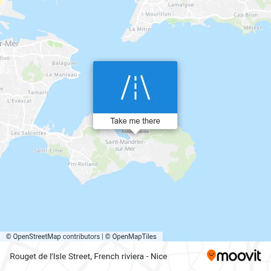 Rue Rouget De L'Isle map