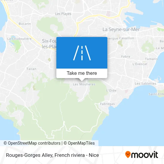 Mapa Allée Des Rouges-Gorges