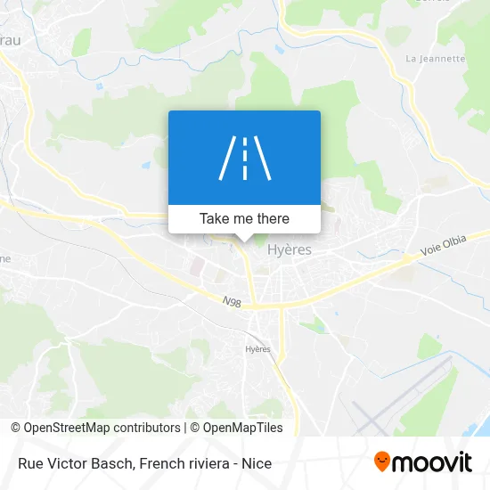 Rue Victor Basch map