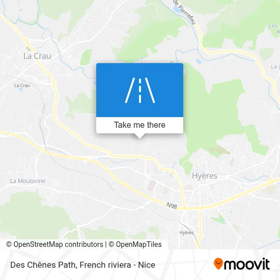 Chemin Des Chênes map