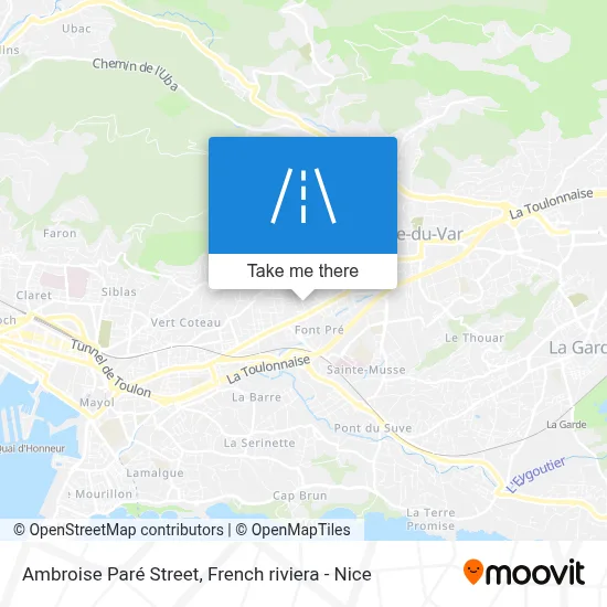 Rue Ambroise Paré map