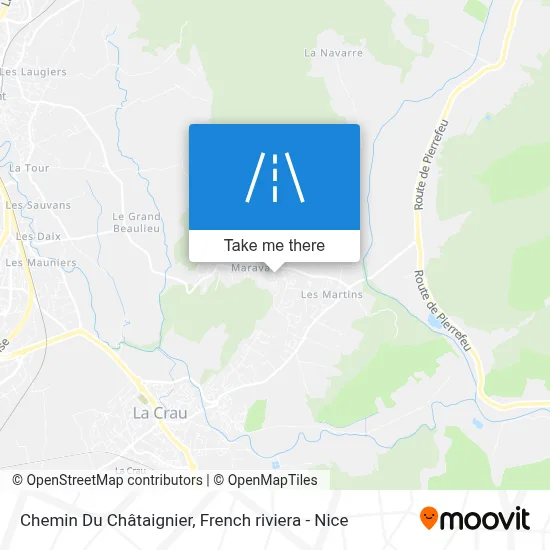 Chemin Du Châtaignier map