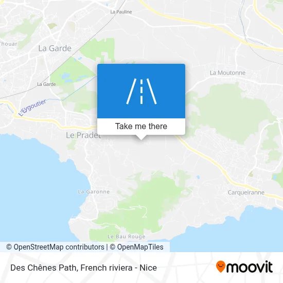 Chemin Des Chênes map